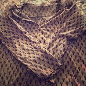 3/4 length sleeve H&M shirt